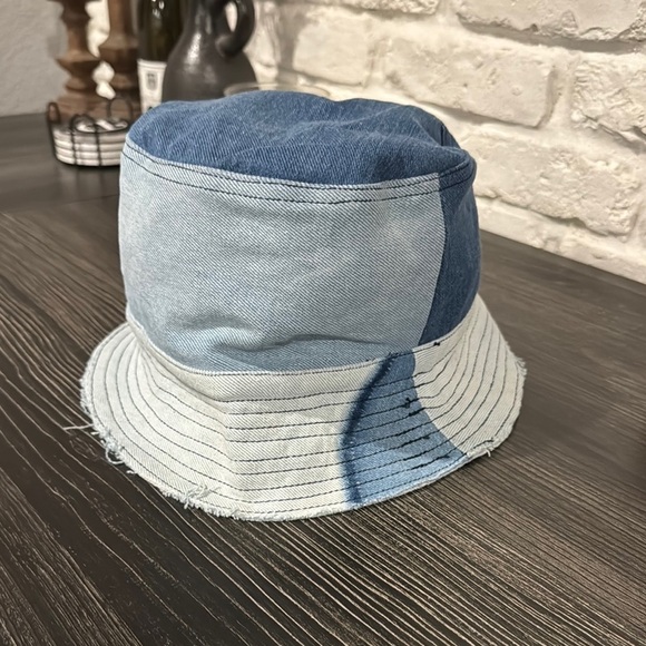 Madewell Accessories - Madewell x Storytellers & Creators Unisex Upcycled Patchwork Bucket Hat |